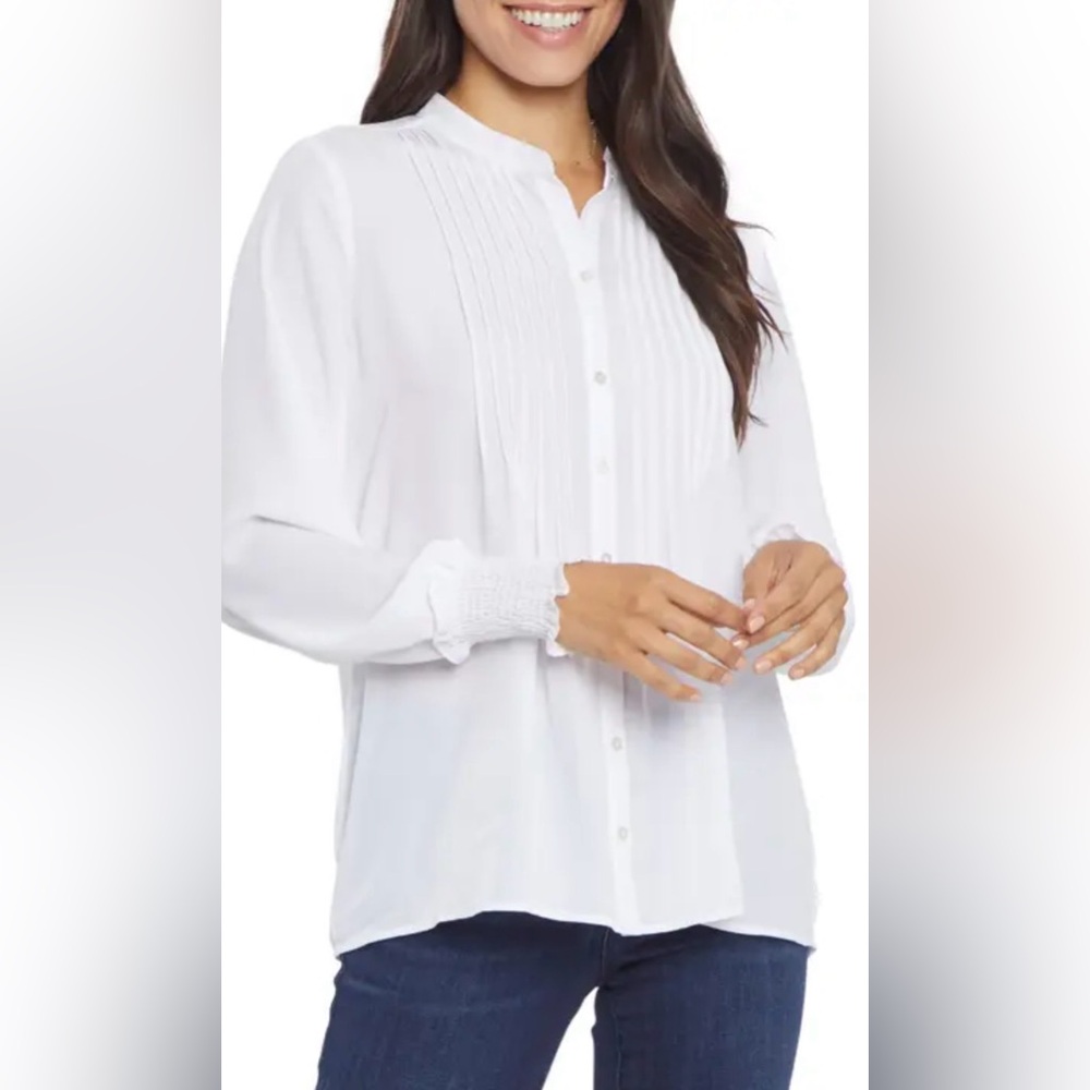 23” Spense Classic Cream Blouse